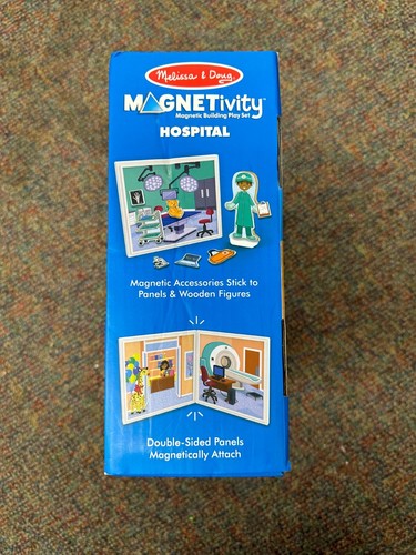 Nuevo en caja Juego de Magnetividad Melissa & Doug *tú eliges* Castillo, Fuego, Mascota, Pizza, Hospital - Imagen 34 de 84