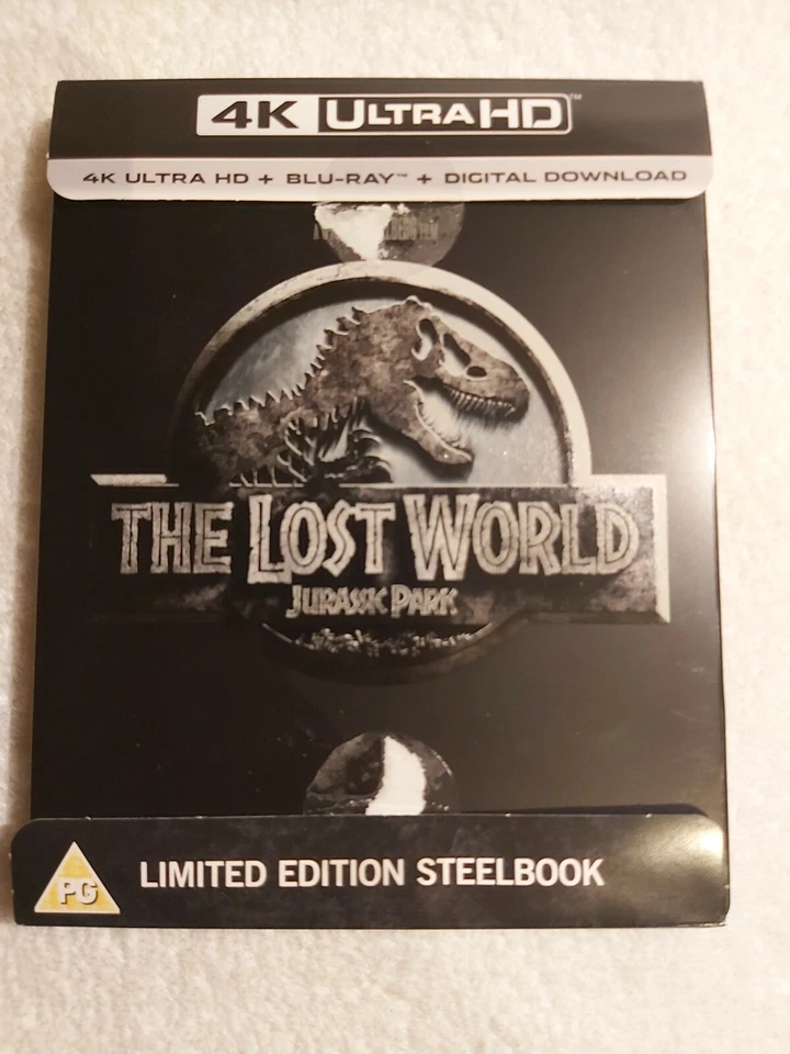 JURASSIC PARK 1+2+3 -4K+BLU-RAY-STEELBOOK(LIKE NEW) - Image 4 of 4