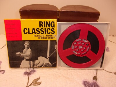 Vintage Boxing Ring Classics #80, Basilio vs Saxton #2, 9/12/56, Super 8mm Film