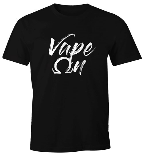 Herren T-Shirt Vape On Ohm Dampfer-Shirt Moonworks | eBay