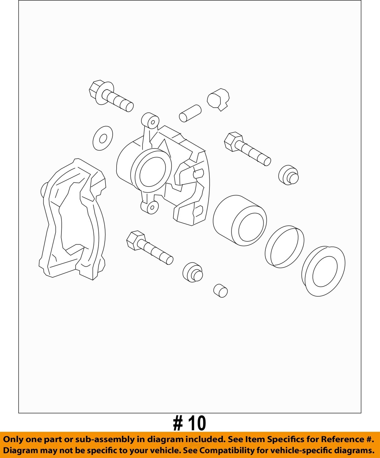 HYUNDAI OEM 2012 Veloster Front BrakeDisc Caliper 581902VA00 eBay