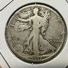 1918-S  SILVER WALKING LIBERTY HALF DOLLAR NICE COIN