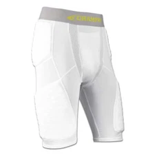 New Champro Men's Sports BBGU9 Tri-Flex Padded Football Compression Short Medium