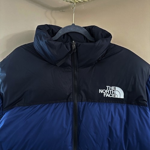 The North Face Men's 1996 Retro Nuptse 700 Down Puffer Jacket Blue Navy 2XL - Picture 10 of 16