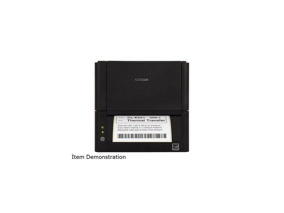 Citizen CL-E321XUBNNA CL-E321 4" Compact Thermal Transfer + Direct Thermal Label - Image 2 of 4