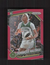 2025 Panini Prizm WNBA #116 Dominique Malonga Red Prizms #/299