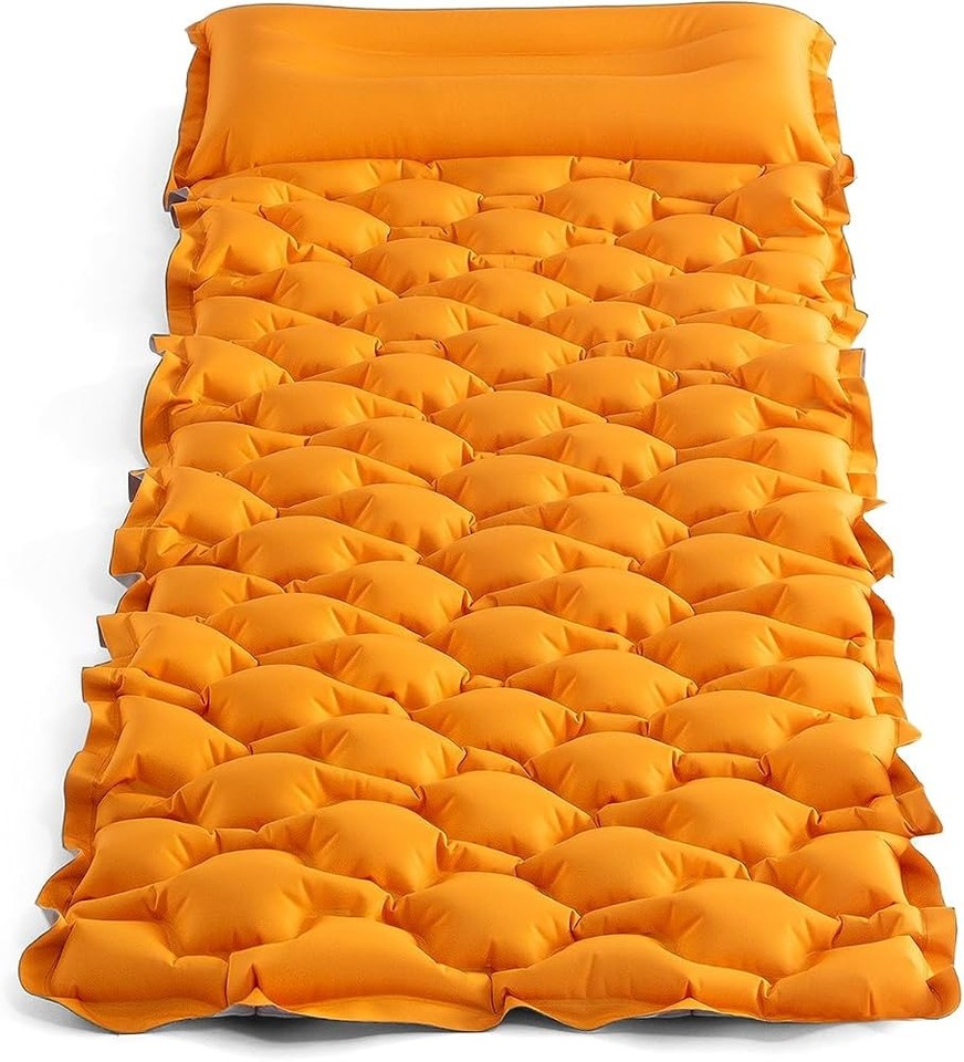 Intex 64098NP Aufblasbare Campingmatratze 71 x 191 x 6 cm, orange