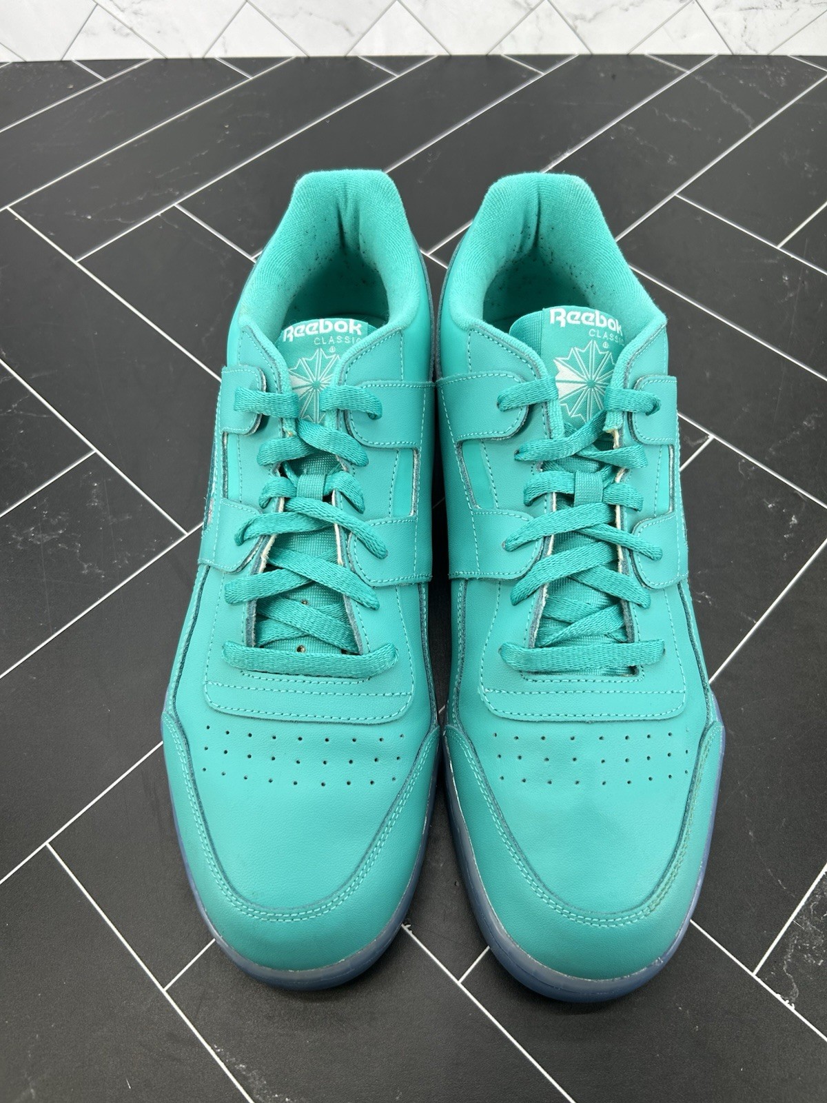 Reebok Workout Plus Ice Solid Teal Blue Size 12 C… - image 4