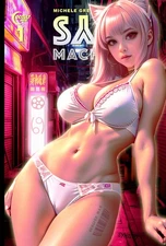 Michele  Hartsoe SYN MACHINA #1 -cover Occult Press edition