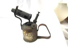 VINTAGE BRASS BLOW LAMP / TORCH MADE BY SIEVERT SWEDEN, UNTESTED.