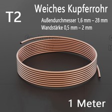 Kupferrohr Ring weich Ø 1,6 mm bis 28 mm Wasserleitung Gasleitung Ölleitung