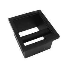 Coffee Ground Knock Box Chute Stainless Steel Built In Desktop Bottomless K SG