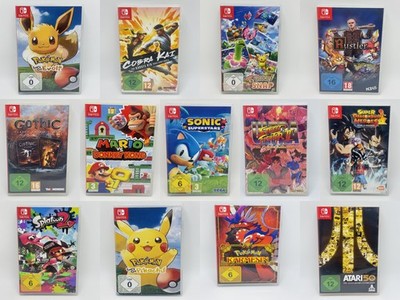 Nintendo Switch Spiele in OVP zum Aussuchen gebraucht Pokemon Mario Sonic
