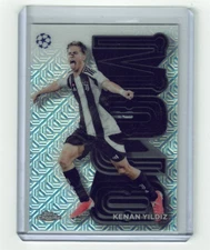 Kenan Yildiz Mojo SSP 2024-25 Topps UEFA Flagship Case Hit