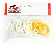 Bally Strange Science Pinball Machine Replacement Repair Rubber Ring Kit White
