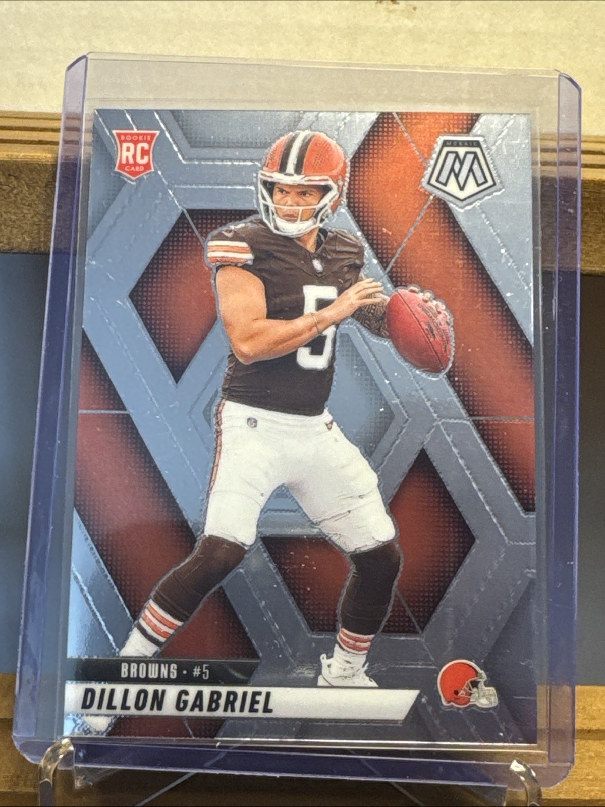 Dillon Gabriel 2025 Mosaic Base Rookie Card #332 - Browns