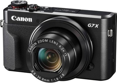 Canon PowerShot G7 X Mark II 20.1MP Compact Camera - Black