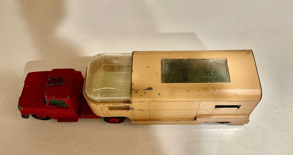 Vintage 1960’s Matchbox King Size #K18  Articulated Horse Van - Image 4 of 4