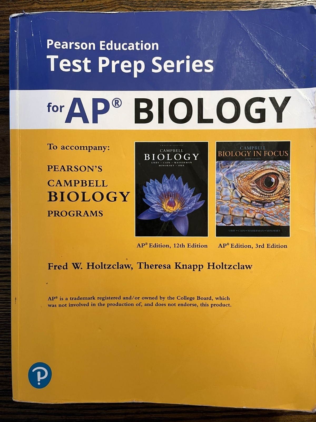 Test Prep Series AP Biology for Campbell - Paperbackby Pearson : Acceptable