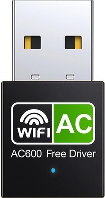 USB WiFi Adapter 600Mbps Dual Band 2.4G/5.8G for Laptop & PC