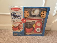 Melissa Doug Bake Blend Mixer Playset Cookies Eggs Butter  NEW GIFT READY