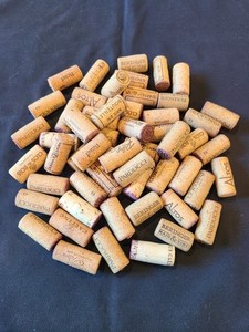 50 Wine Corks, Used, Variety