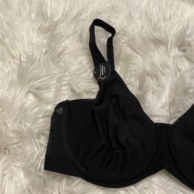 Wacoal 34D Bra Black Shape Revelation Pendulous Underwire 855387 NEW $76