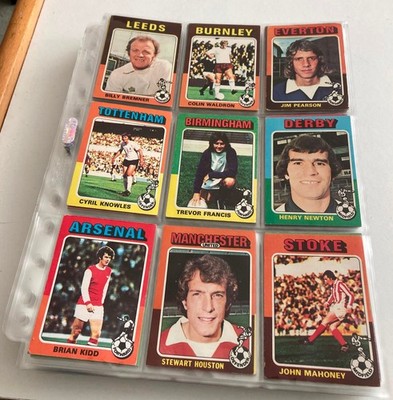 TOPPS 1975 COMPLETE SET - 220/220 CARDS - TOP CONDITION - UNMARKED CHECKLISTS!