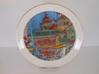 Pair of 1977 Franklin McMahon's Limited Edition Chicago Collection Plates — photo 4