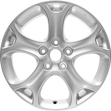 New 17 X 6.5 5x114.3 Silver Alloy Wheel Rim 2008-2010 For Mazda 5 9965126570