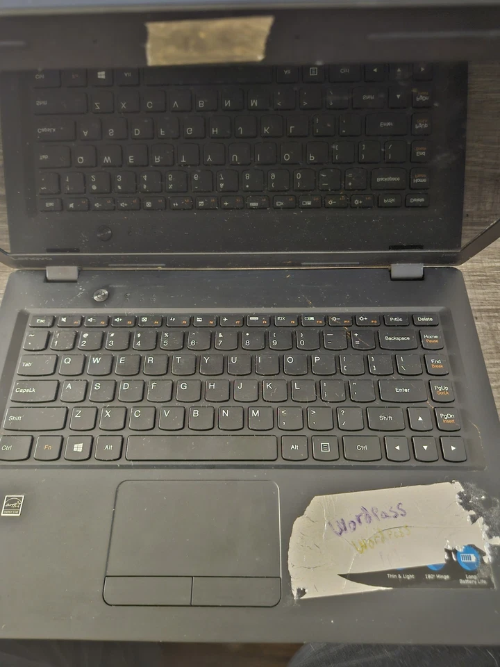 Portátil Lenovo Ideapad 100S-14IBR 14" - Celeron N3060 / 2GB / 32GB SIN PROBAR/PIEZAS Foto 4 de 4