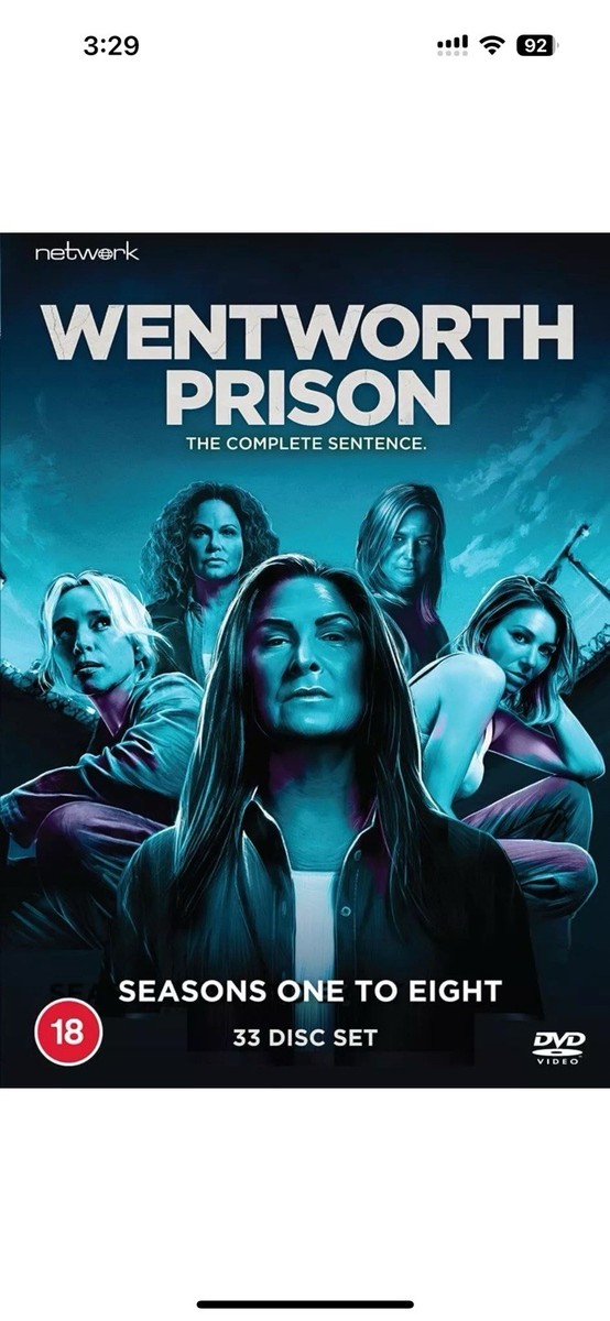 Wentworth Prison: The Complete Series (DVD, 2021, 33-Disc