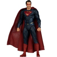 DC Comics Superman Heat Vision Mcfarlane Toys Figur Merch Metropolis Justice Fan
