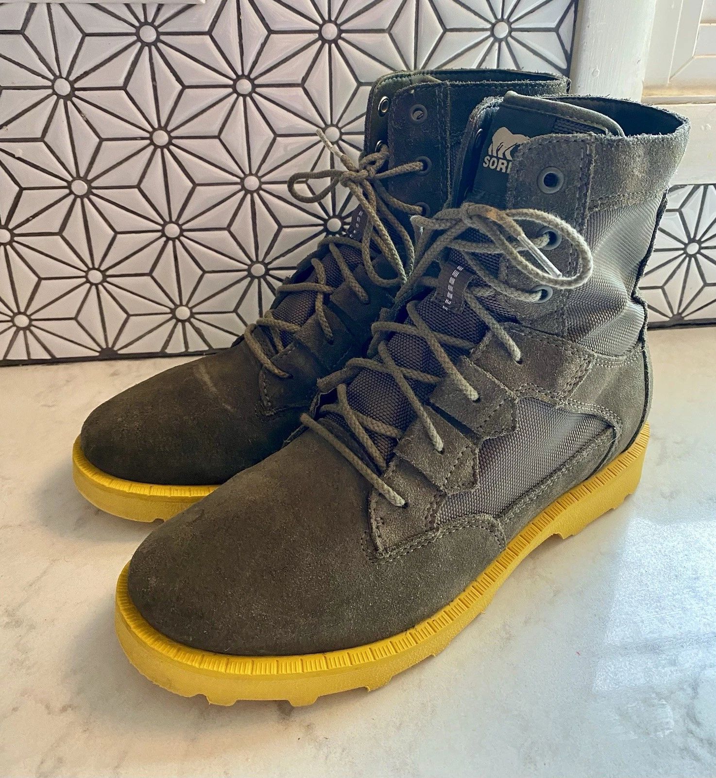 Sorel Caribou Waterproof Suede Boots