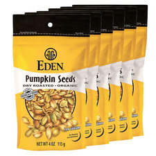 Organic Pumpkin Seeds, Shelled, Dry Roasted and Lightly Sea Salted, to Eat, 4 oz 139.48 per gallon