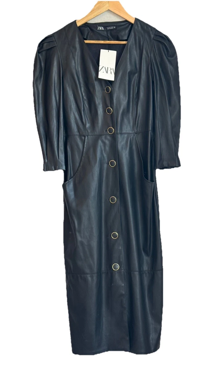 leather goth dress OOAK Zippered Leather Dress, Maxi Unique Goth Dress, Avantgarde Black –  SUNIQ