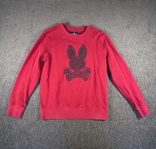 Psycho Bunny Sweater Pullover Sweatshirt Red Men  s Size S