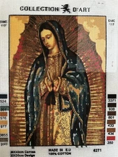 Printed needlepoint canvas 30x40  Cm Madonna Canvas Only Rto