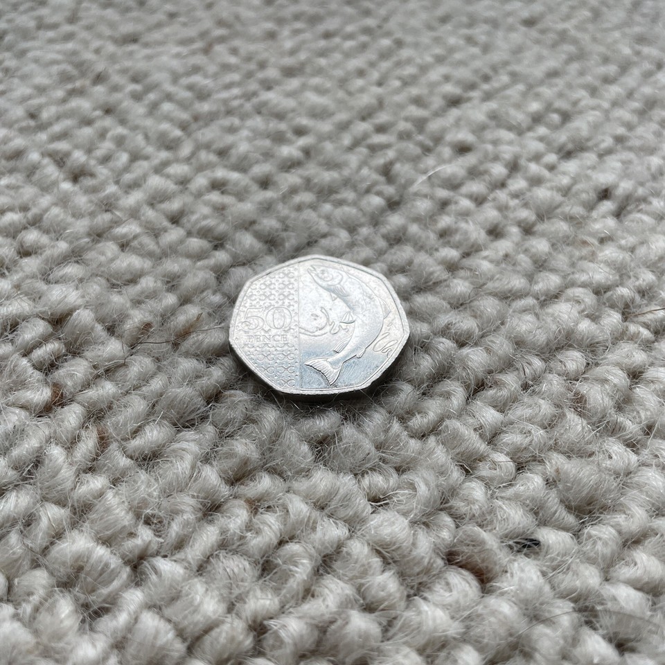 2023 King Charles Atlantic Salmon 50p coin Rare eBay
