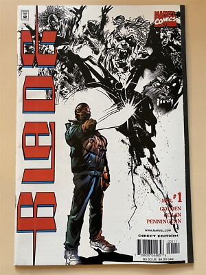 BLADE : CRESCENT CITY #1 The Vampire Hunter Marvel Comics 1997 VF