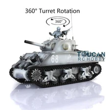 Henglong RC RTR Tank 3898 1/16 7.0 Plastic M4A3 Sherman 360° Turret Smoke Unit