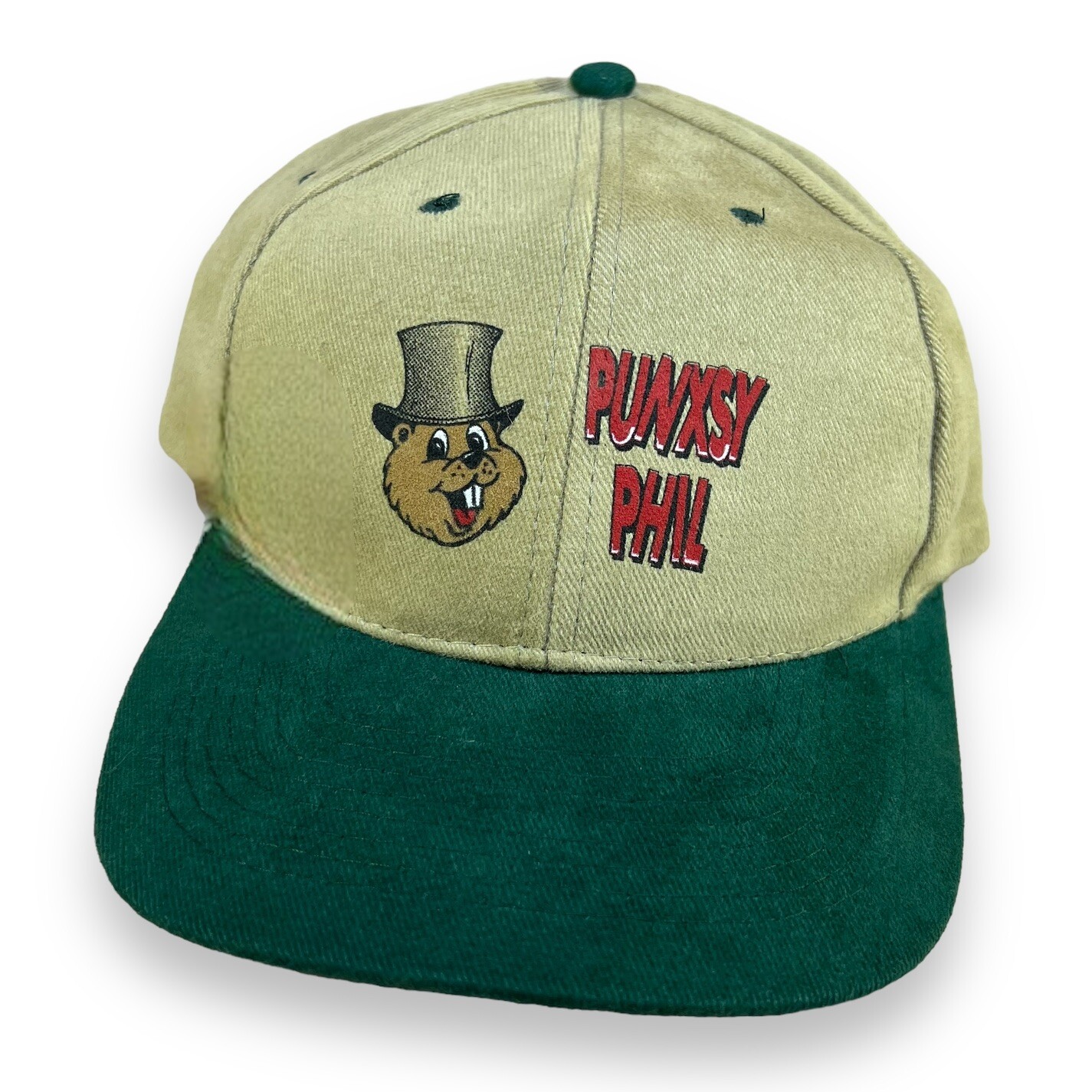 Punxsy Phil Cap Punxsutawney PA Strapback Dad Hat Groundhog Day