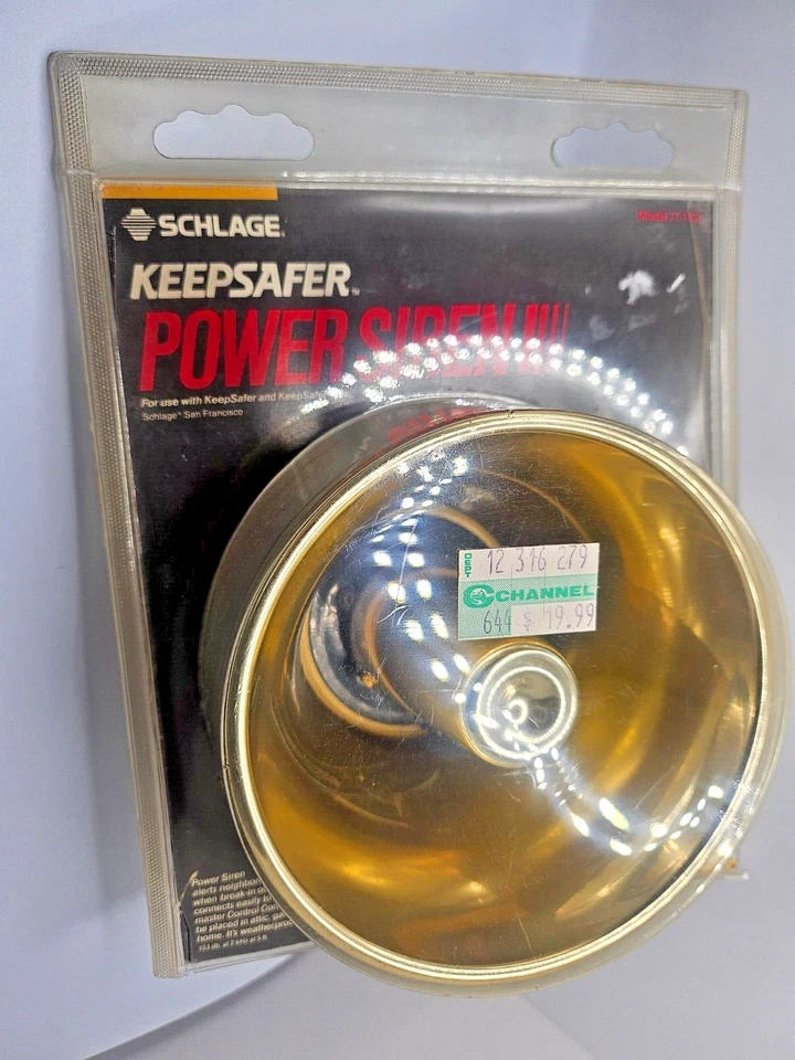Schlage Keepsafer ~ Power Siren Security Horn ~ No 71-103 6W 8 Ohms Deal(A3) - Image 4 of 4