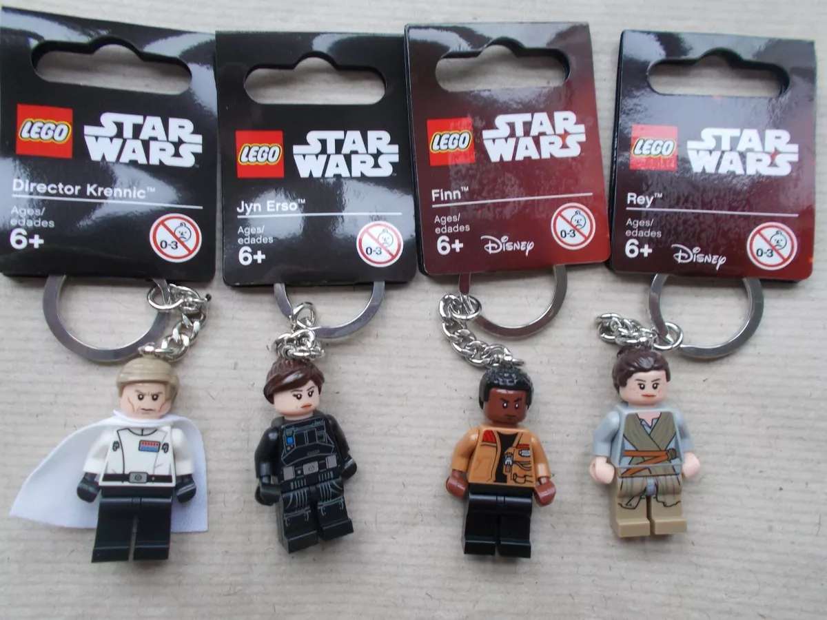 Lego shop figure keyrings