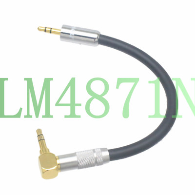 Audio Extension Cable AUX 3.5 TRS/TRS Fiio X3/5 Mojo Hugo IBasso Canare L2T2S 4''