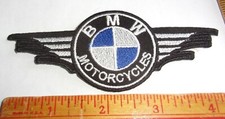 BMW patch vintage collectible old German motorcycle emblem biker memorabilia