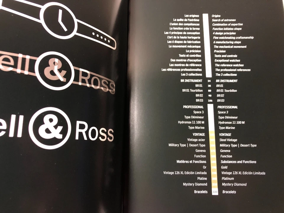 Catalogue Bell & Ross - Collection 2008-2009 - Fr Eng - Watches Accessoire - Image 3 of 4