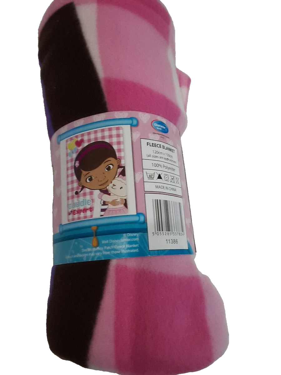 DOC McStuffins Polar Fleece Throw Blanket 120cm x 150cm Licensed