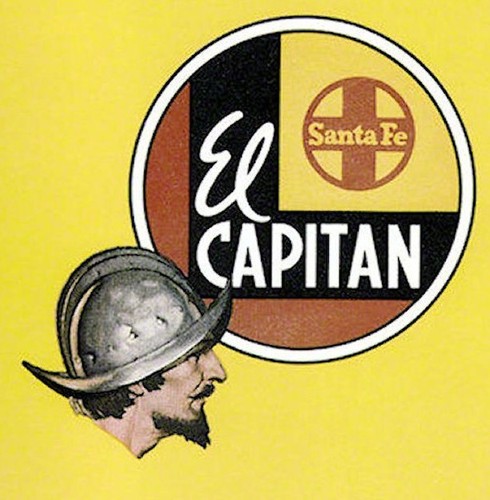 Santa Fe Railroad 1948 El Capitan Streamliner Train Vintage Poster Print Art - Picture 2 of 4