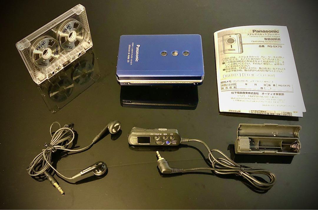 Panasonic ステレオ カセット プレーヤー RQ-SX75-S 【公式通販】